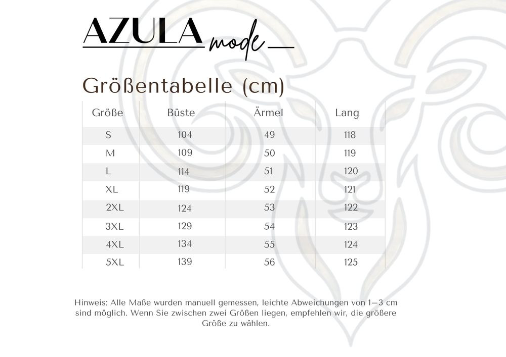 Größentabelle